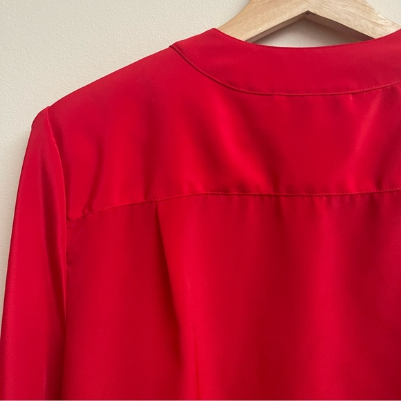 Worthington Vintage Red Blouse - Picture 13 of 14